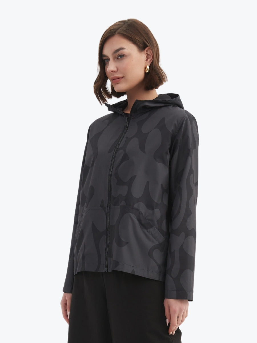 Tirelli Reversible Blot Print Windbreaker