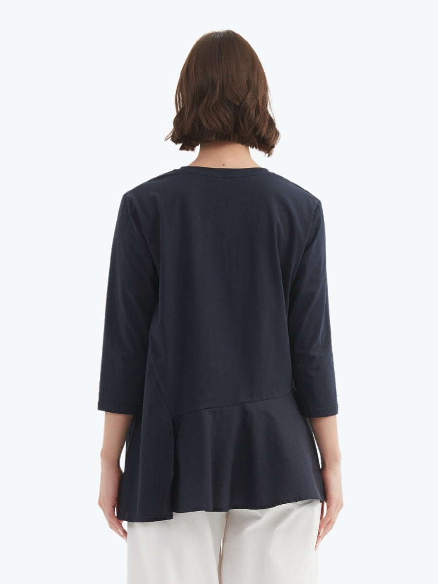 Tirelli Split Hem Combi Top