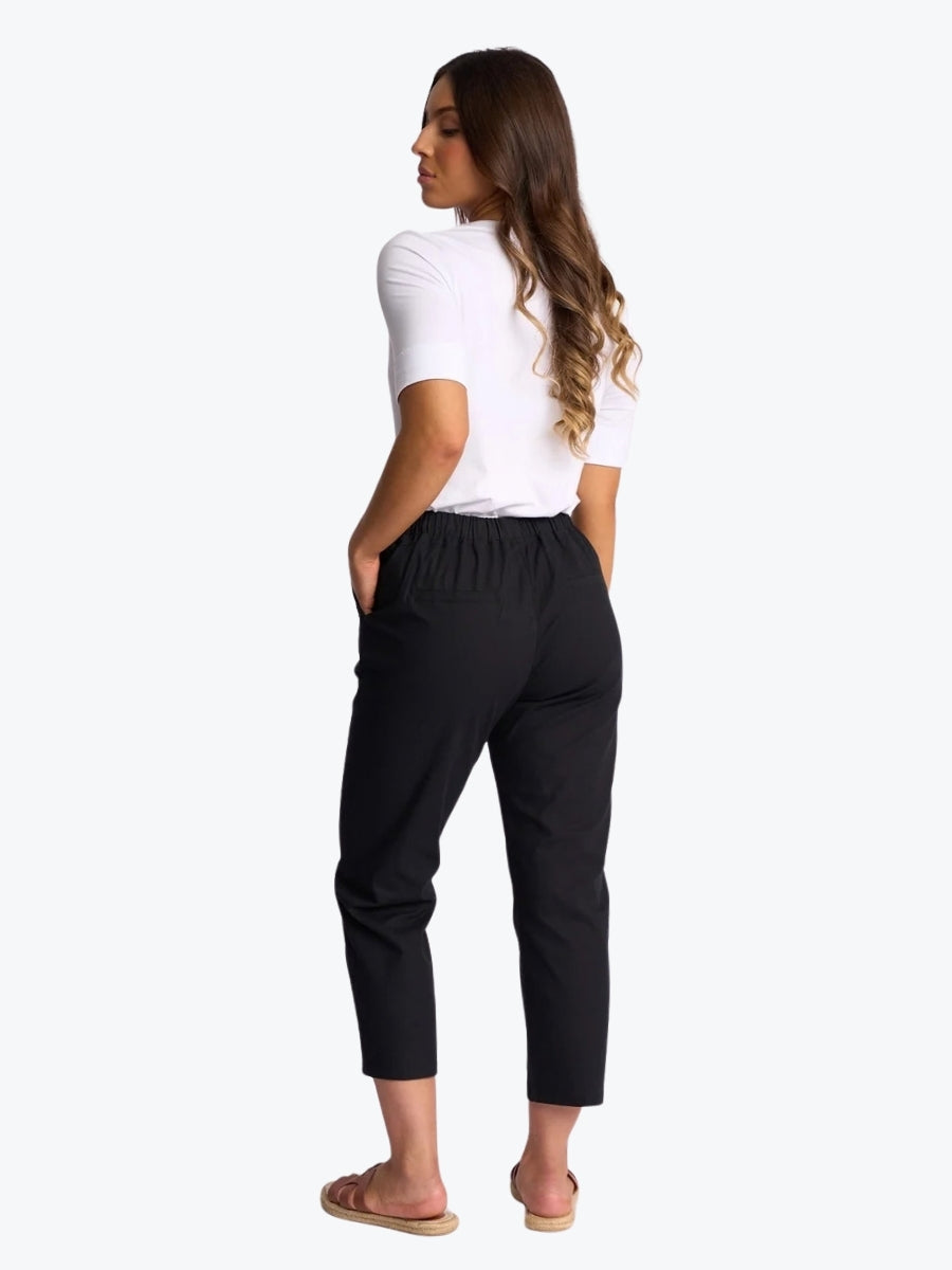 Vassalli Henley 7/8 Pant | Black