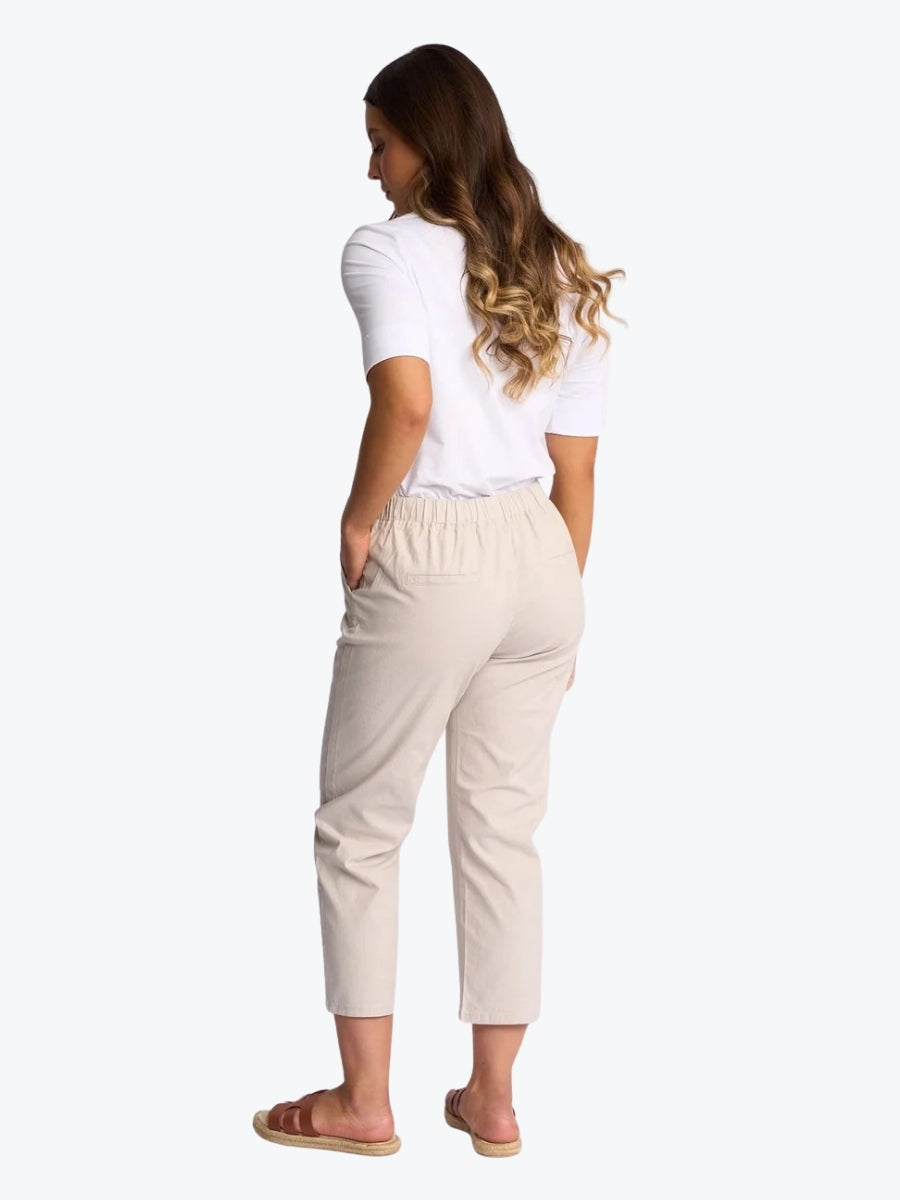 Vassalli Henley 7/8 Pant | Stone