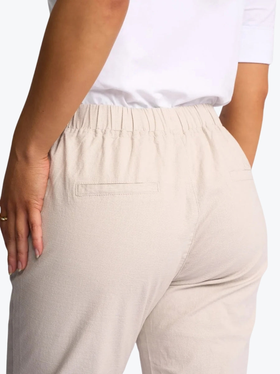 Vassalli Henley 7/8 Pant | Stone