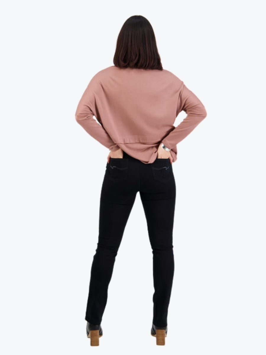 Vassalli Slim Leg Full Length Denim Pull On