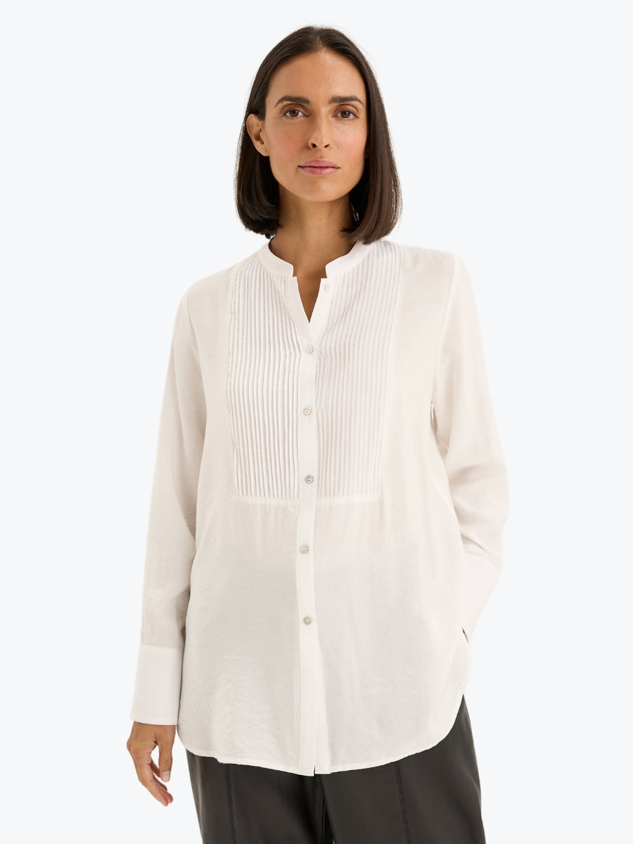 Yarra Trail After Dinner Shirt in Ecru