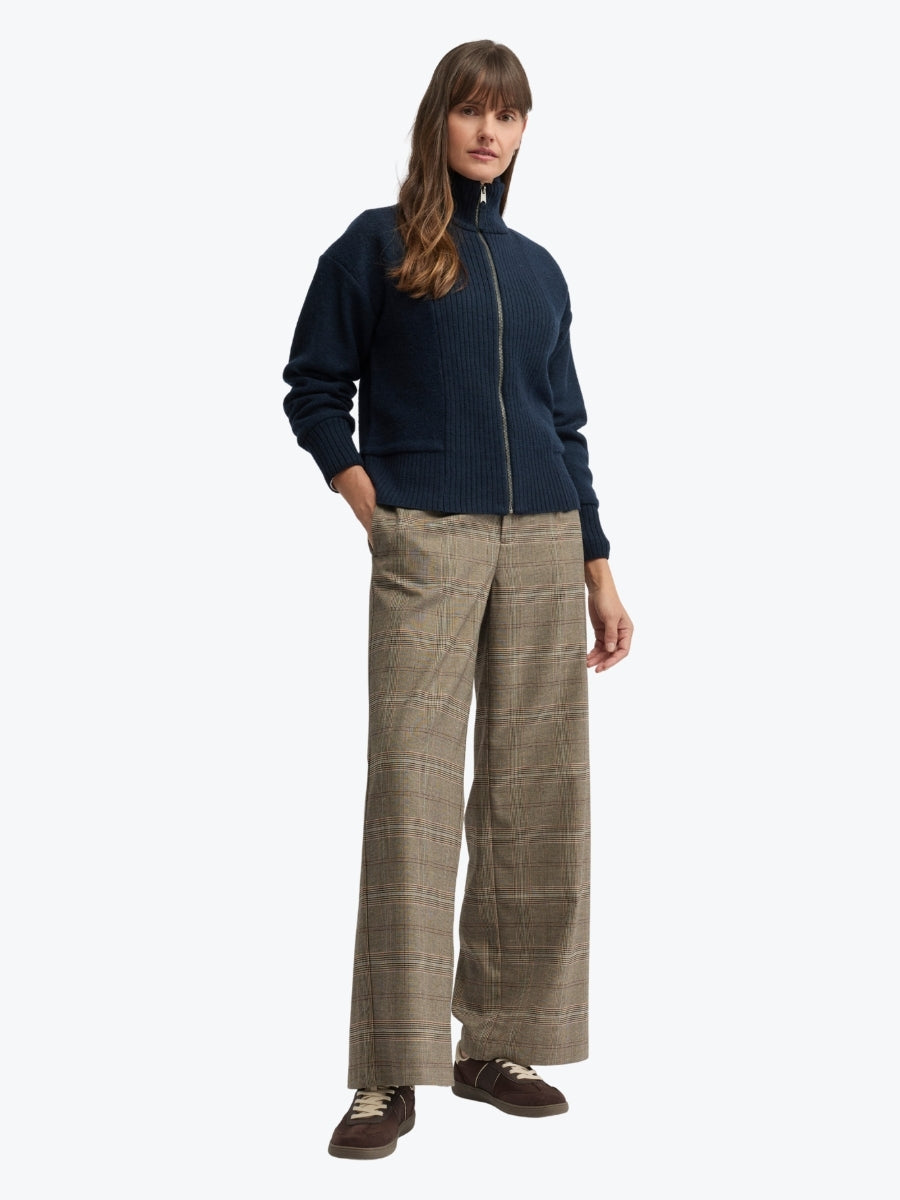 Yarra Trail Ember Knit Jacket | Navy