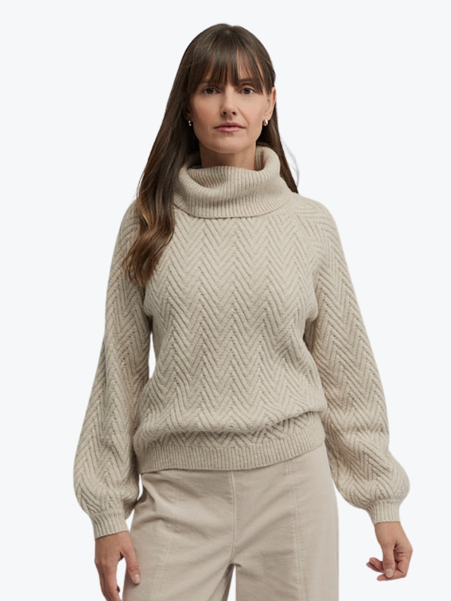 Yarra Trail Hudson Knit | Almond 1