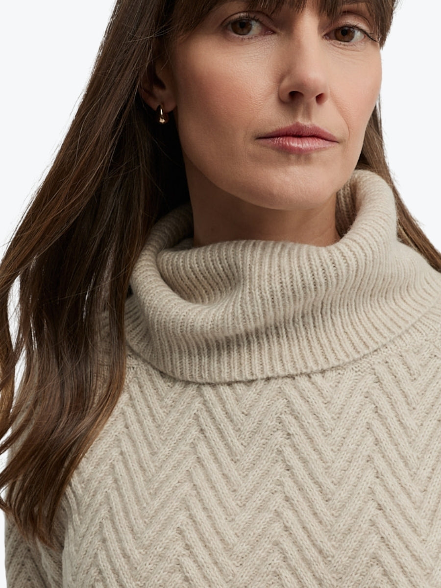 Yarra Trail Hudson Knit | Almond 1