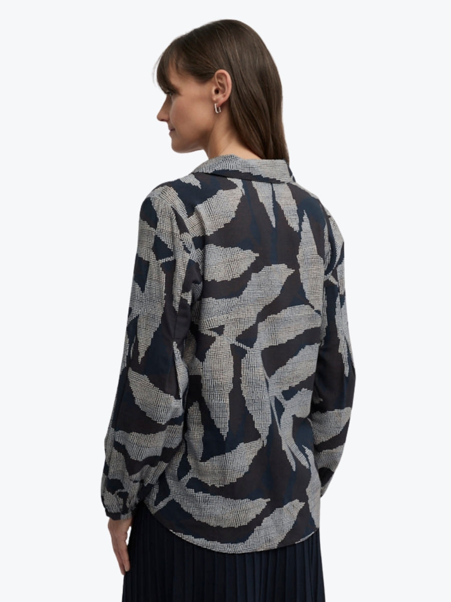 Yarra Trail Naples Blouse | Naples Print