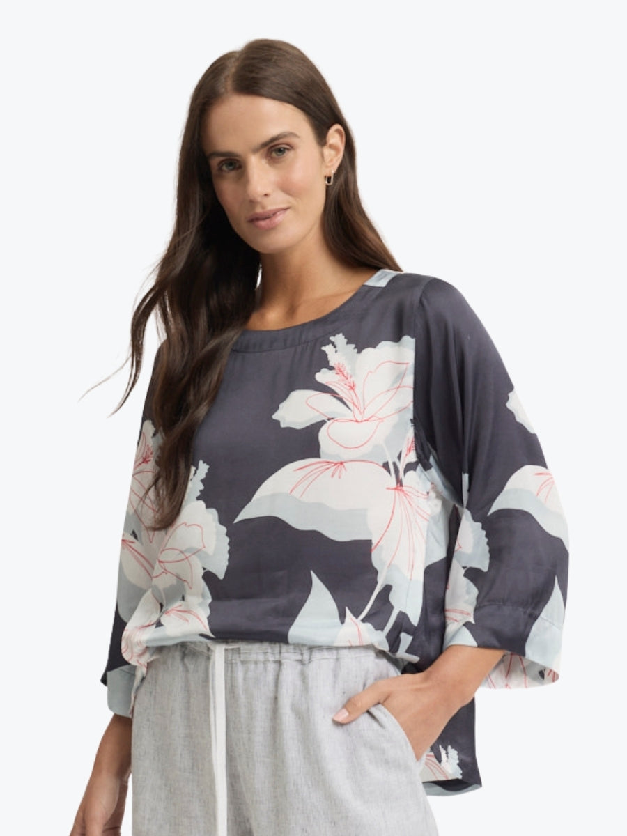 Yarra Trail Native Top | Native Print