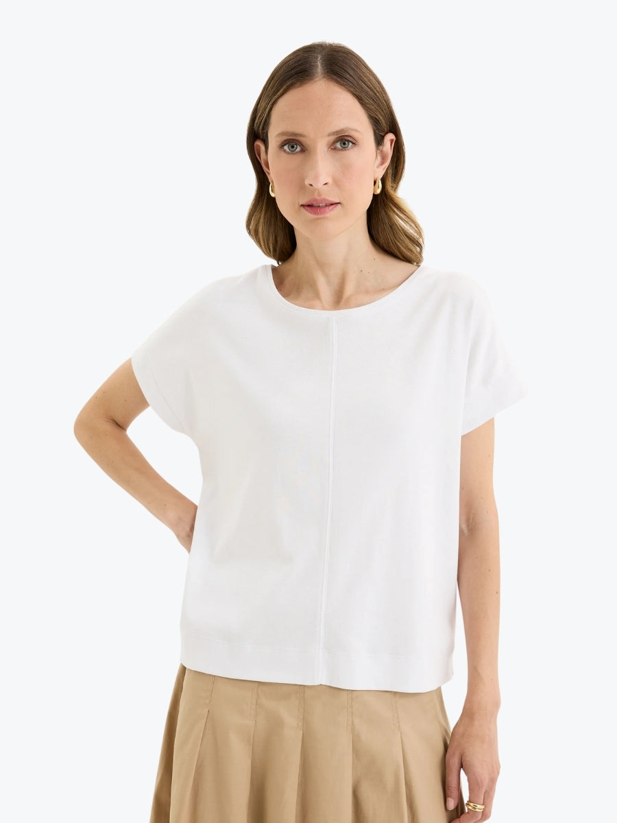 Yarra Trail Solitude Tee in White